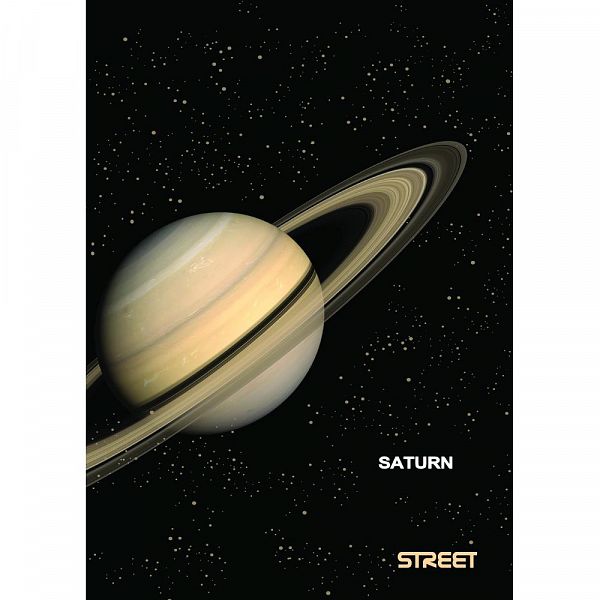 Zvezek A4 brezčrten Street Planets 54L