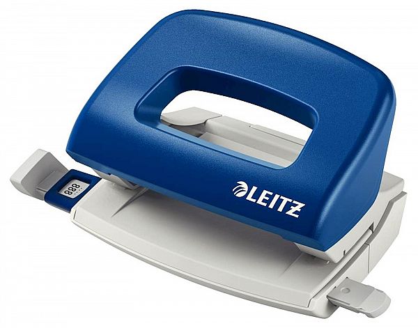 Luknjač Leitz 5058 10L moder