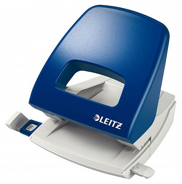 Luknjač Leitz 5005 25L moder