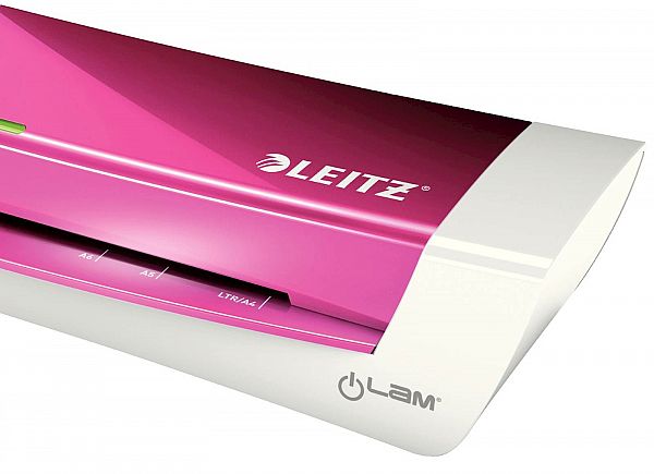 Plastifikator Leitz iLAM Home Office A4 roza