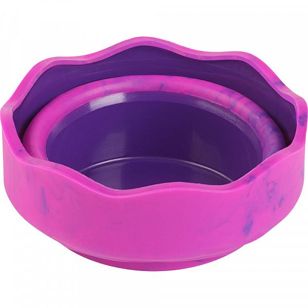 Lonček za vodo FC Click & Go pink marble