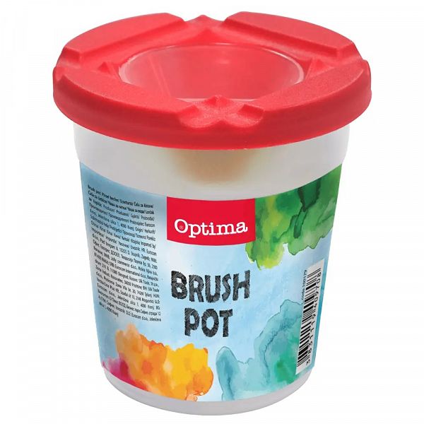 Lonček za vodo Optima rdeč