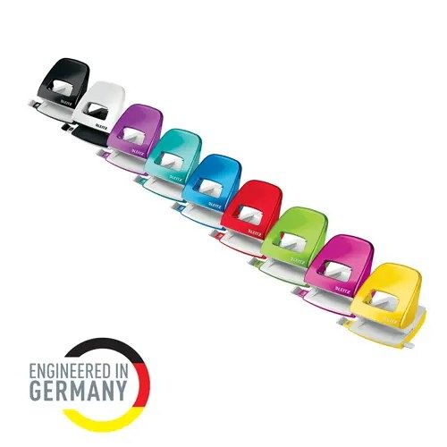 Luknjač 30L Leitz WOW 5008 črn