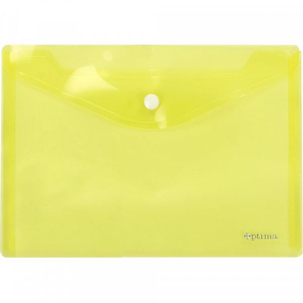 Mapa - kuverta z gumbom A4 PVC Optima