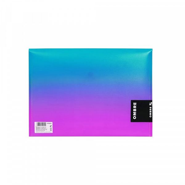 Mapa - kuverta z gumbom A4 Oxybag Ombre Pink