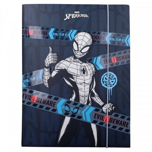 Mapa z elastiko A4 Apex Spiderman