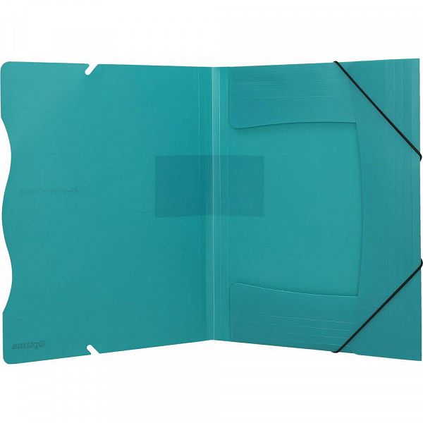 Mapa z elastiko A4 Optima Office Petrolej