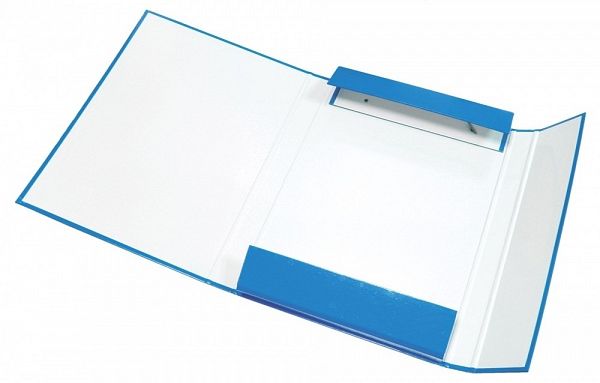 Mapa škatla z elastiko A4 Optima 3 cm modra