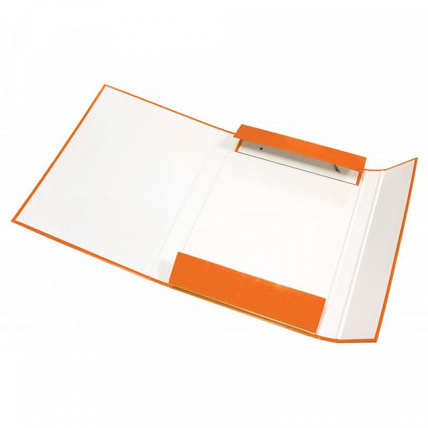 Mapa škatla z elastiko A4 Optima 3 cm oranžna
