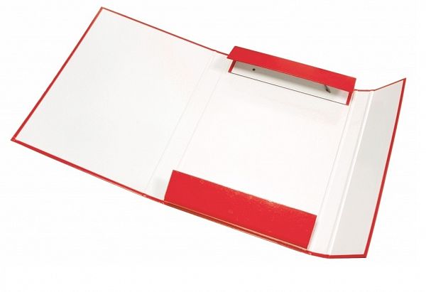 Mapa škatla z elastiko A4 Optima 3 cm rdeča