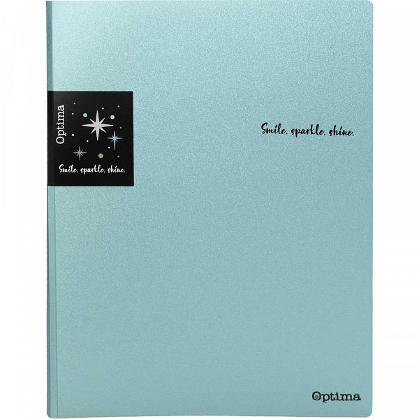 Mapa z vložnimi mapami A4 Optima Glitter 20/1