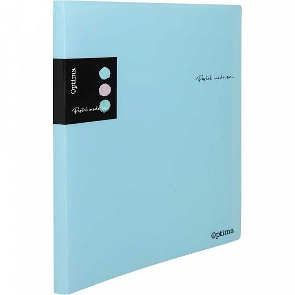 Mapa z vložnimi mapami A4 Optima Pastel 20/1