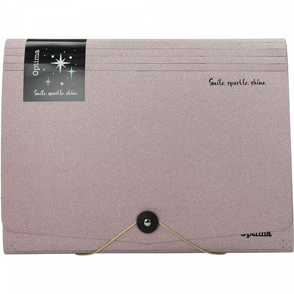 Mapa za račune A4 Optima Glitter