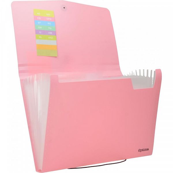 Mapa za dokumente A4 12P Optima Pastel