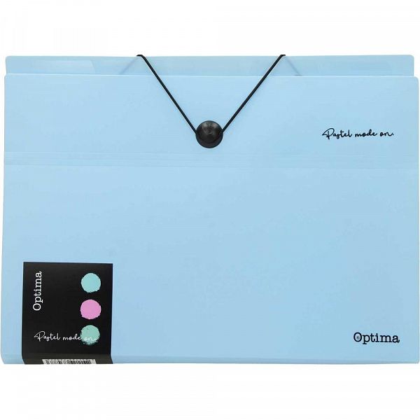 Mapa za dokumente A4 5P Optima Pastel