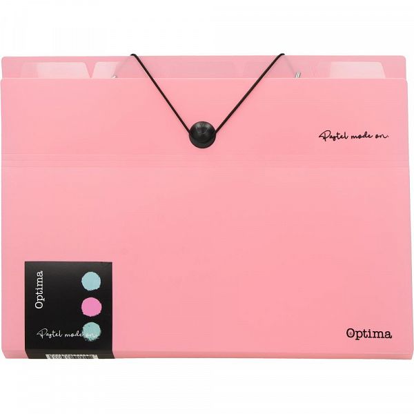 Mapa za dokumente A4 5P Optima Pastel