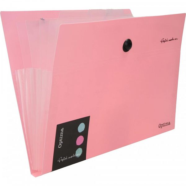 Mapa za dokumente A4 5P Optima Pastel