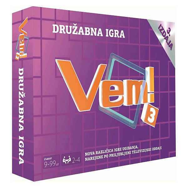 Družabna igra Vem 3
