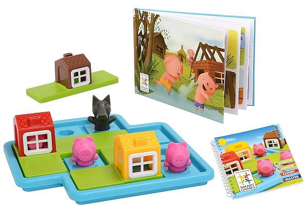 Miselna igra Smart Games Trije Prašički Deluxe