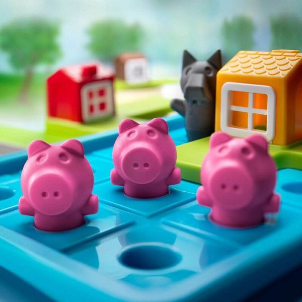 Miselna igra Smart Games Trije Prašički Deluxe