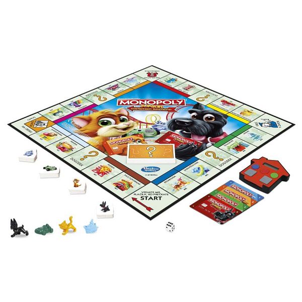 Družabna igra Monopoly Junior Elektronsko Bančništvo za malčke