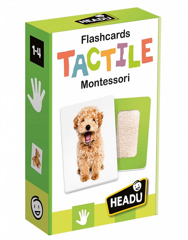 Didaktična igra Headu Montessori Kartice - Dotik