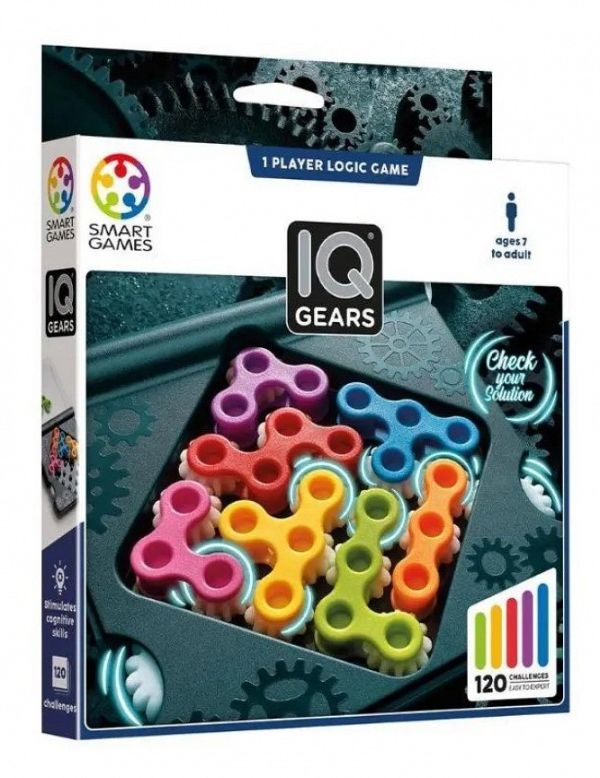 Miselna igra Smart Games IQ Gears