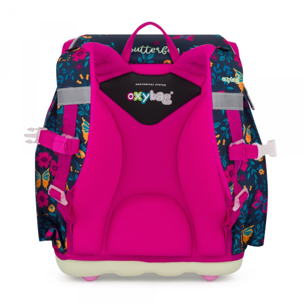 Šolska torba ABC Oxybag Premium Light Butterfly
