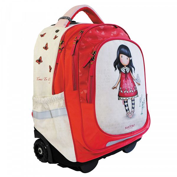 Nahrbtnik na kolesih Santoro Gorjuss Trolley Time to Fly