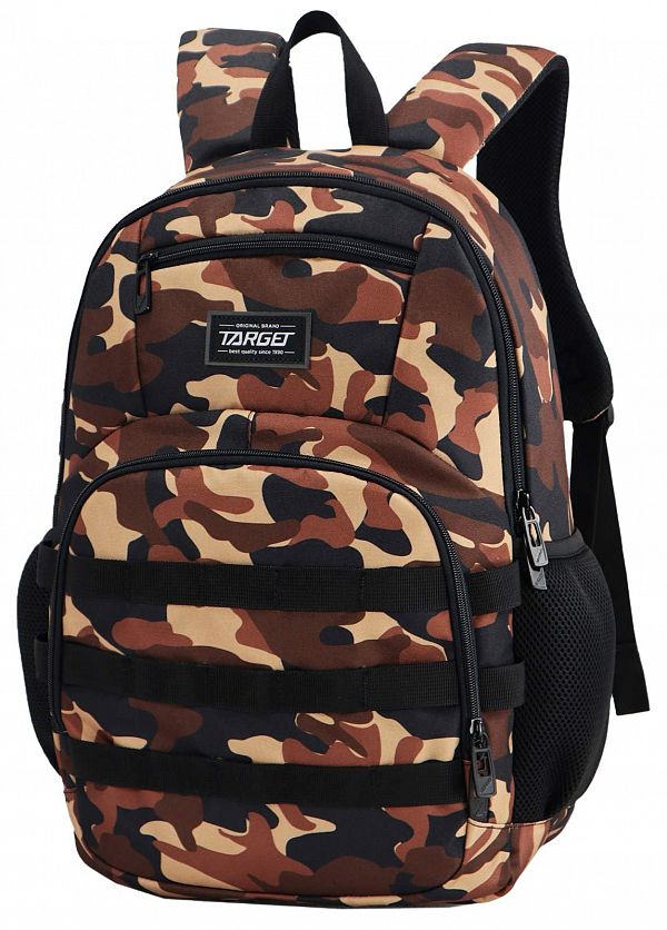 Šolski nahrbtnik Target Seul Camo Brown