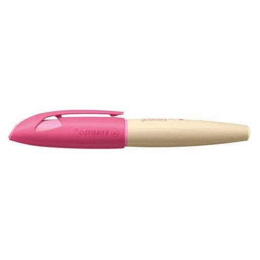 Nalivno pero Stabilo Easybirdy Timber Pink za desničarje