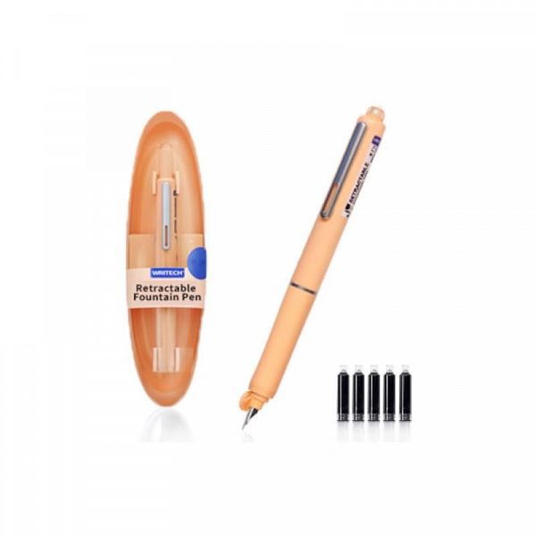 Nalivno pero Writech Click oranžen
