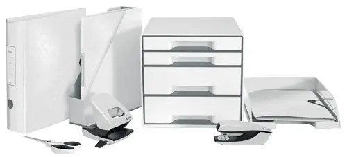 Predalnik za dokumente Leitz Wow A4 bel