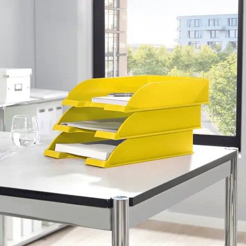 Predalnik za dokumente Leitz Wow A4 rumen