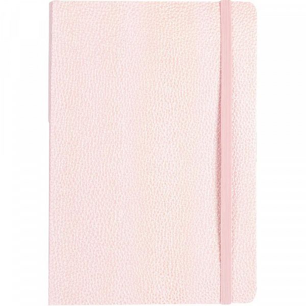 Notes z elastiko A5 Shiny Pink