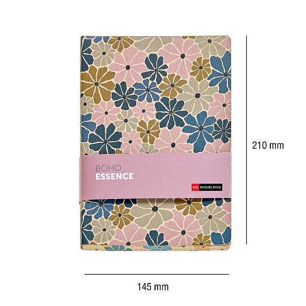 Notes A5 pike Miquelrius Boho Essence Floral