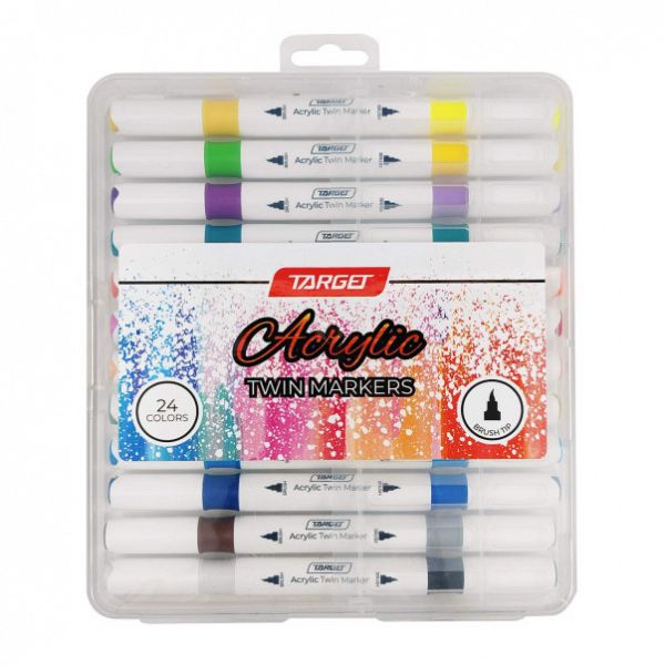 Flomastri Target obojestranski Art Acrylic Twin 12/1