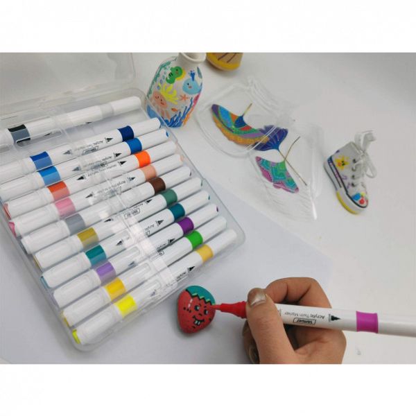 Flomastri Target obojestranski Art Acrylic Twin 12/1