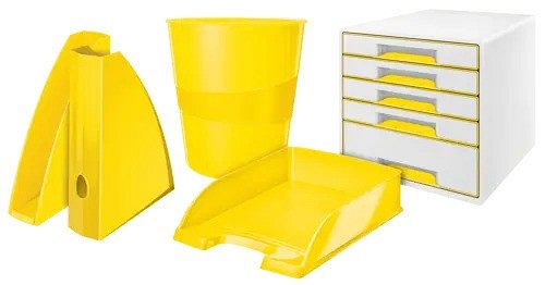 Odložni košek A4 Leitz WOW rumen