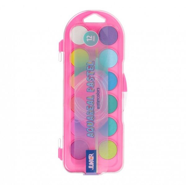 Vodene barvice Pastel Junior Aquarel set 12/1