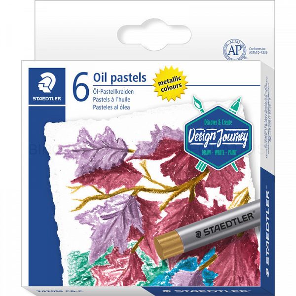 Metalni oljni pasteli Staedtler Design Journey 6/1