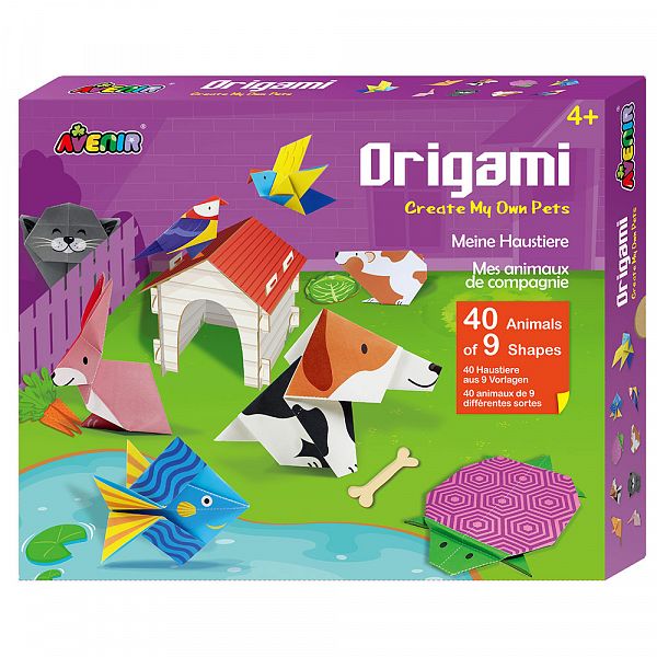 Kreativni set - Origami Hišni ljubljenčki