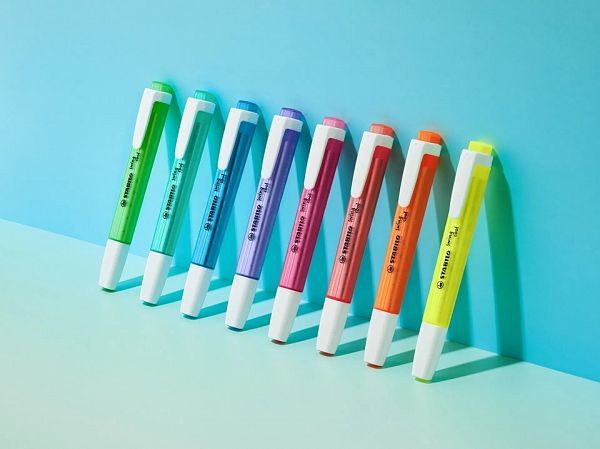 Označevalec teksta Stabilo Swing Cool set Neon 8/1