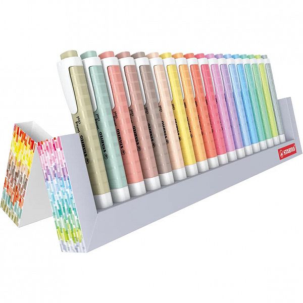Označevalec teksta Stabilo Swing Cool Pastel set 18/1