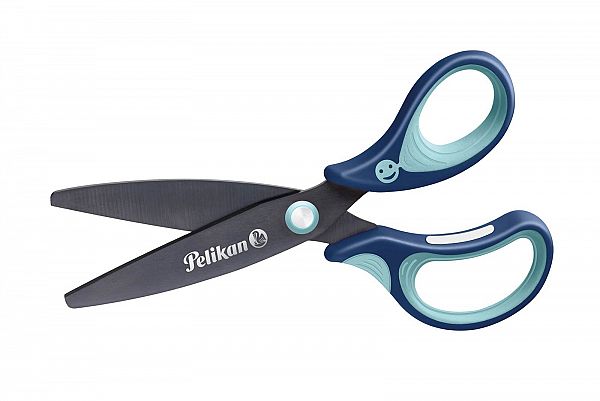 Škarje Pelikan Griffix za desničarje 15 cm modre