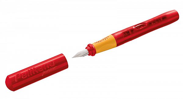 Nalivno pero Pelikan Junior P67 za desničarje, rdeče