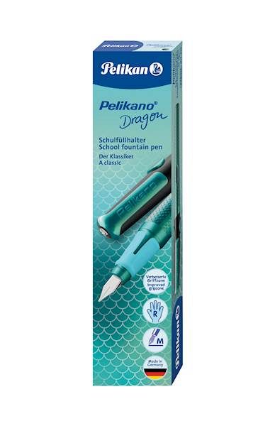 Nalivno pero Pelikan Pelikano Dragon M + polnilo