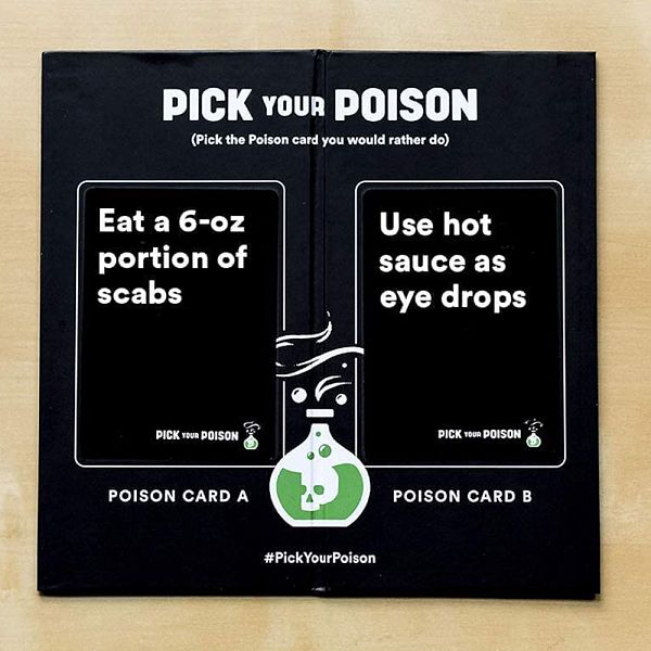 Družabna igra za odrasle - Pick your poison After dark
