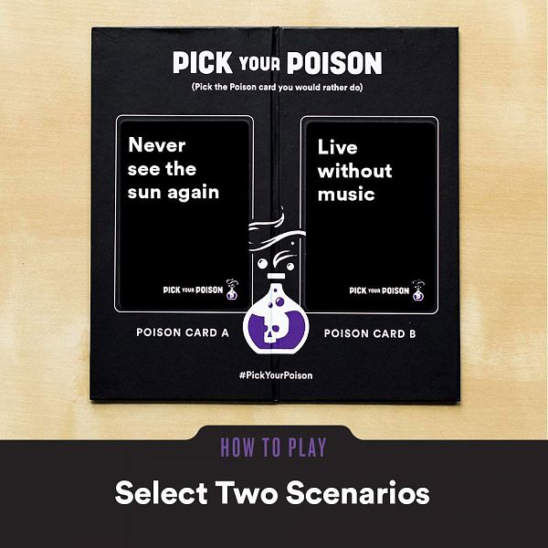 Družabna igra za odrasle - Pick your poison Family