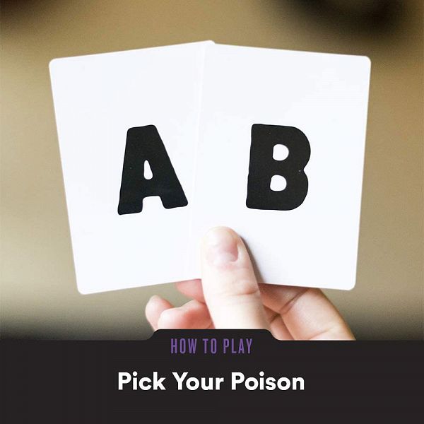 Družabna igra za odrasle - Pick your poison Family